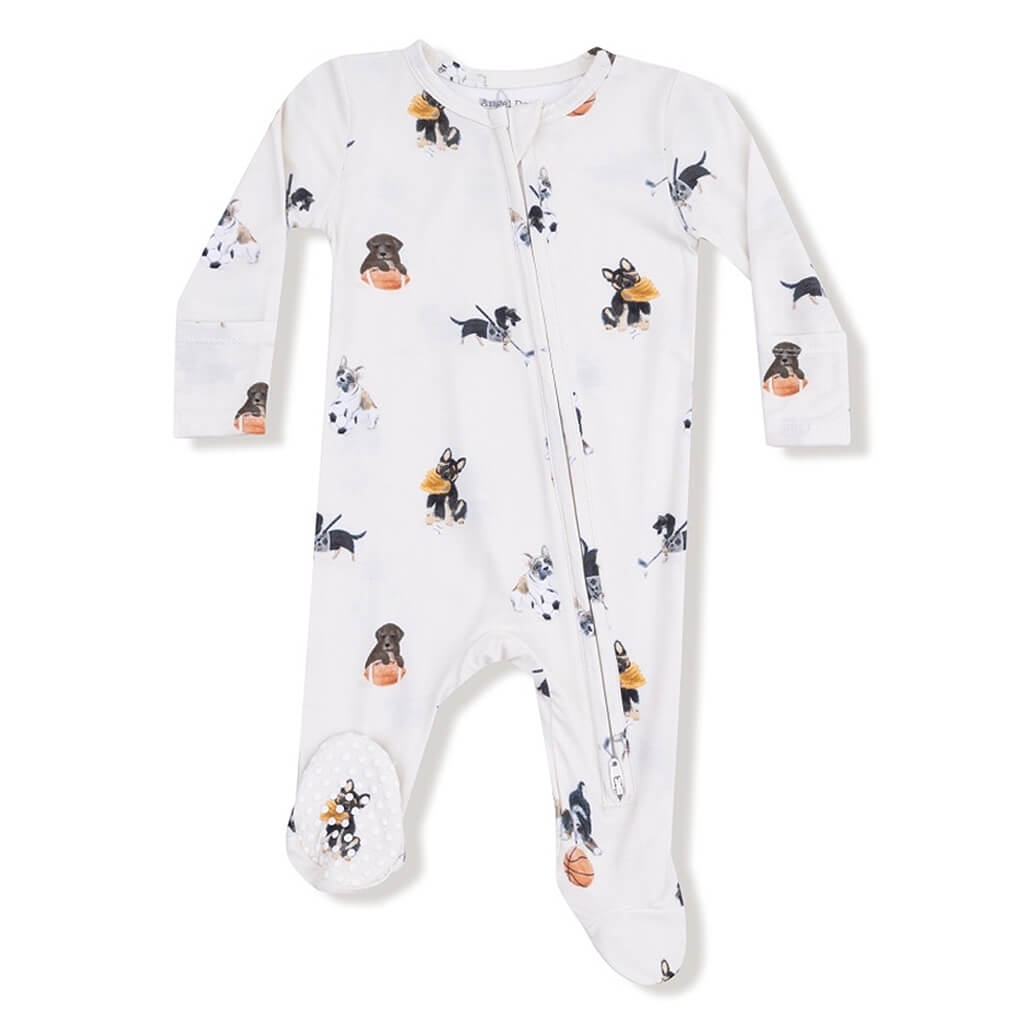 Preemie Multi Animal Footie With Snaps main image 1
