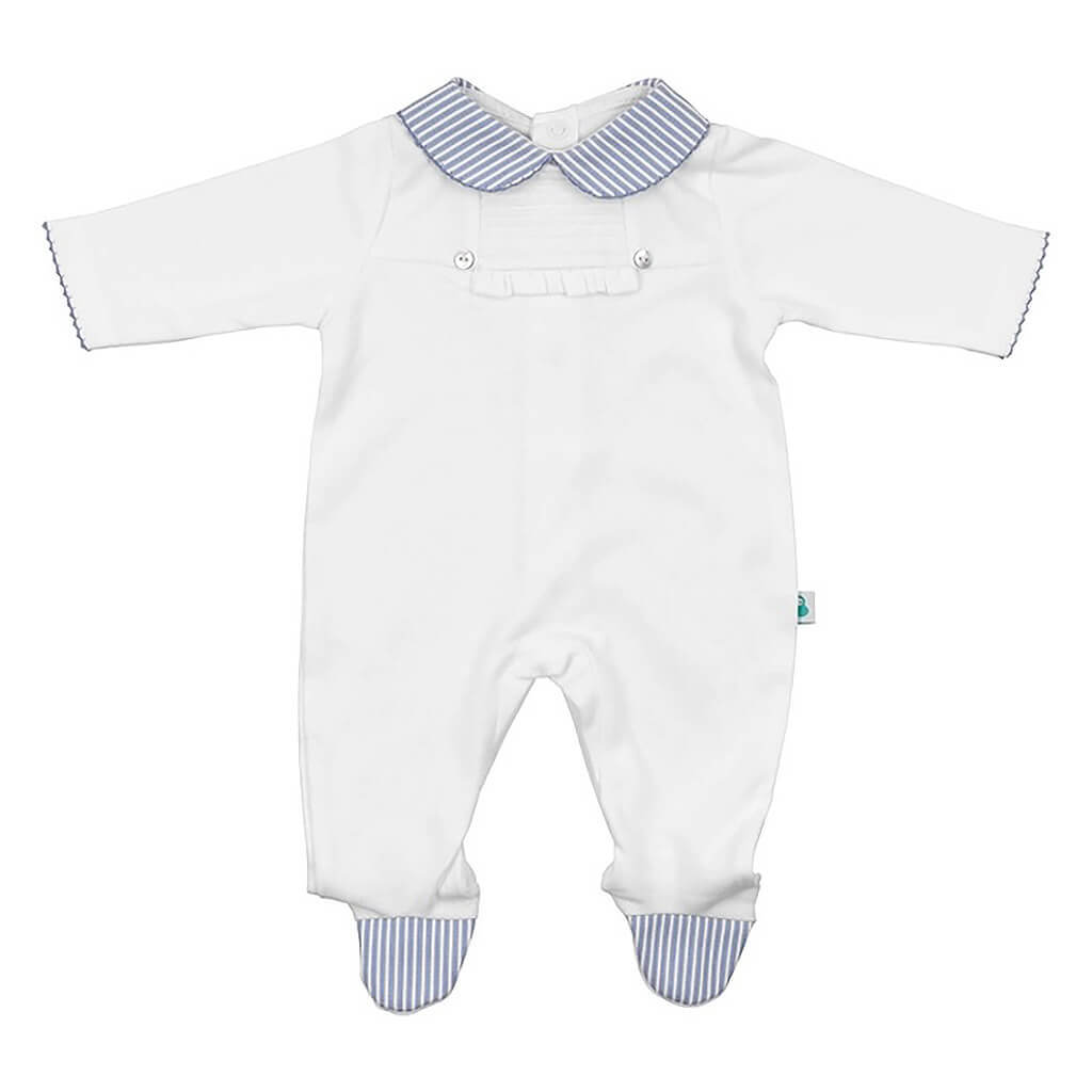 Onesie with Contrast Collar