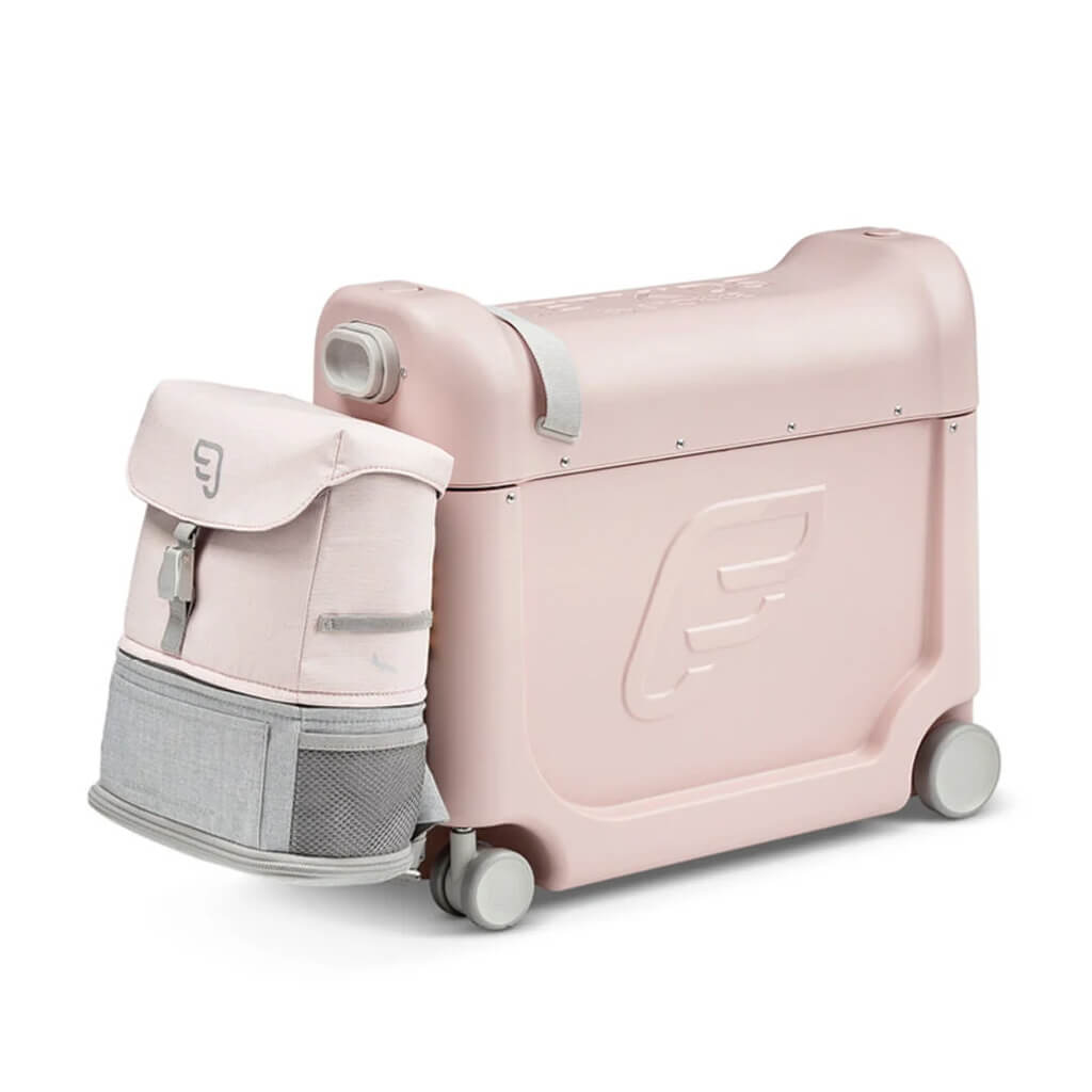 jetkids by stokke bedbox pink JetKids by Stokke Travel Bundle BedBox + Crew Backpack , White