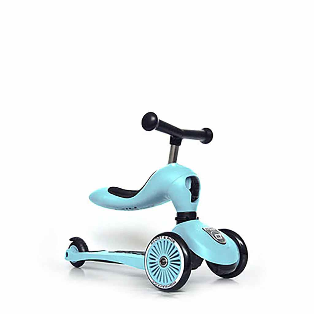 Highwaykick 1 Convertible Scooter Ash | Scoot and Ride | NINI and LOLI