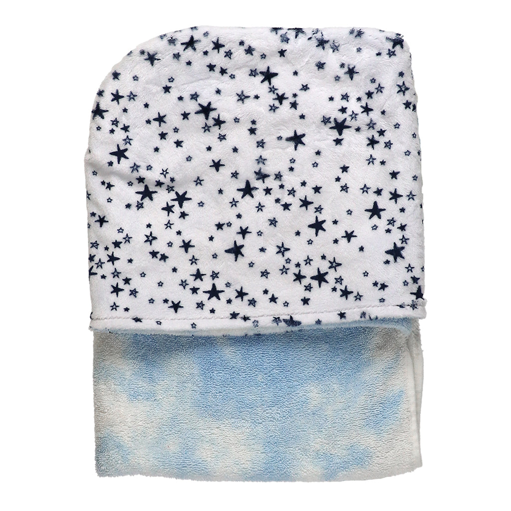 Space Dye Towel - White