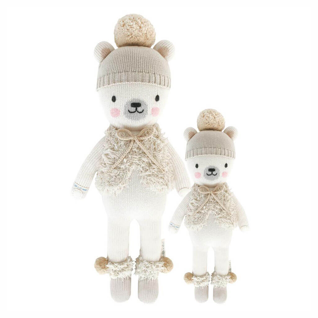 Cuddle + Kind Hand Knit Doll Stella The Polar Bear