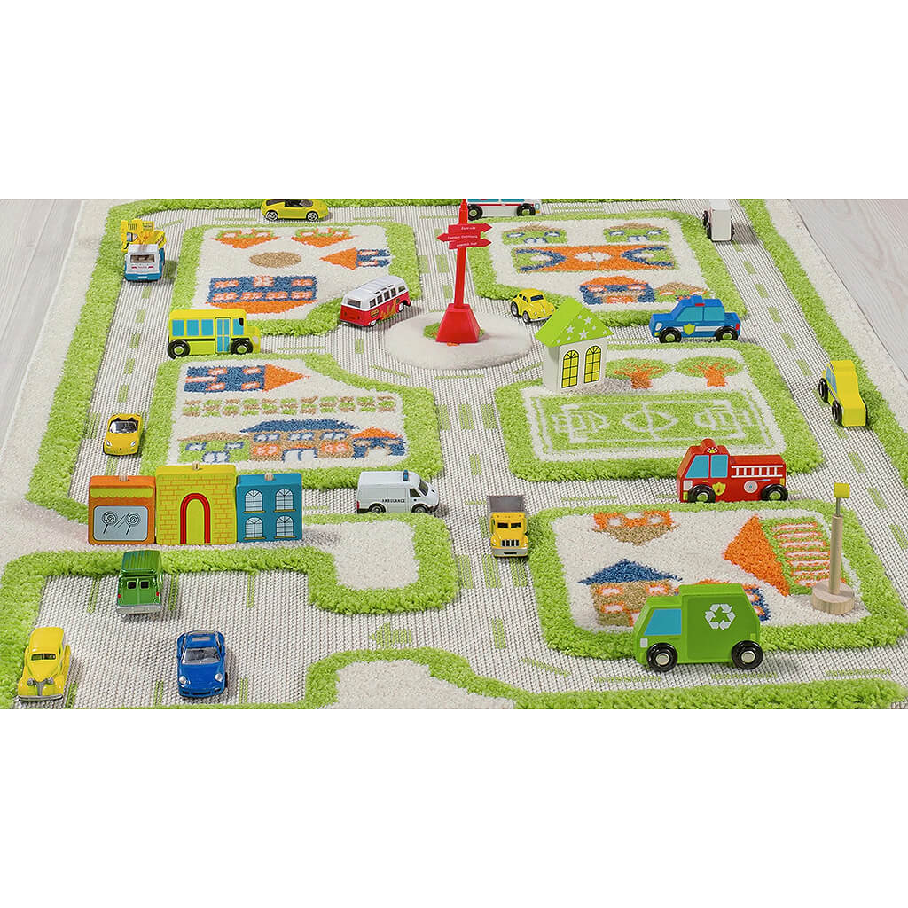 IVI 3D Play Carpet Set Traffic - NINI and LOLI