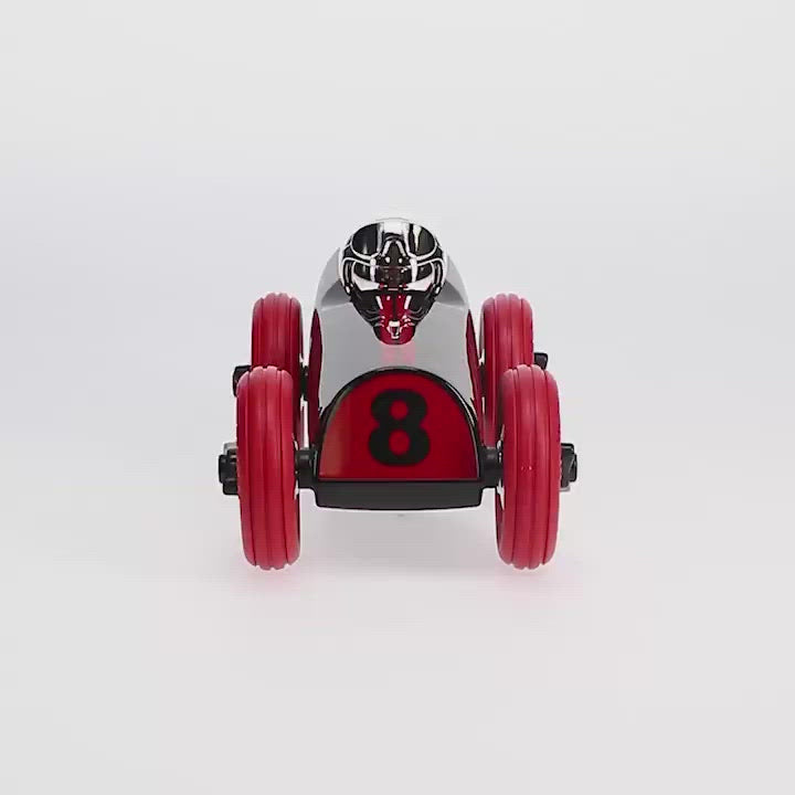 Playforever Midi Buck Race Car Toy Black/Red | NINI and LOLI