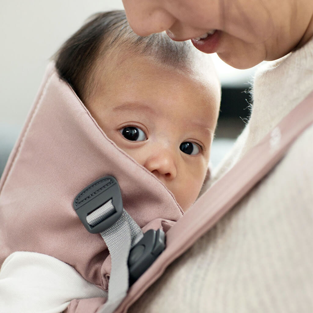 Baby Bjorn Carrier Mini Cotton Dusty Pink Gear NINI and LOLI