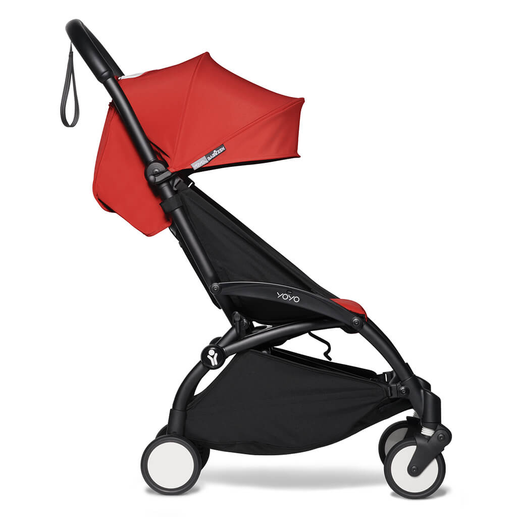 Color_Red | BABYZEN YOYO2 6+ Complete Stroller Black Frame Red | NINI and LOLI
