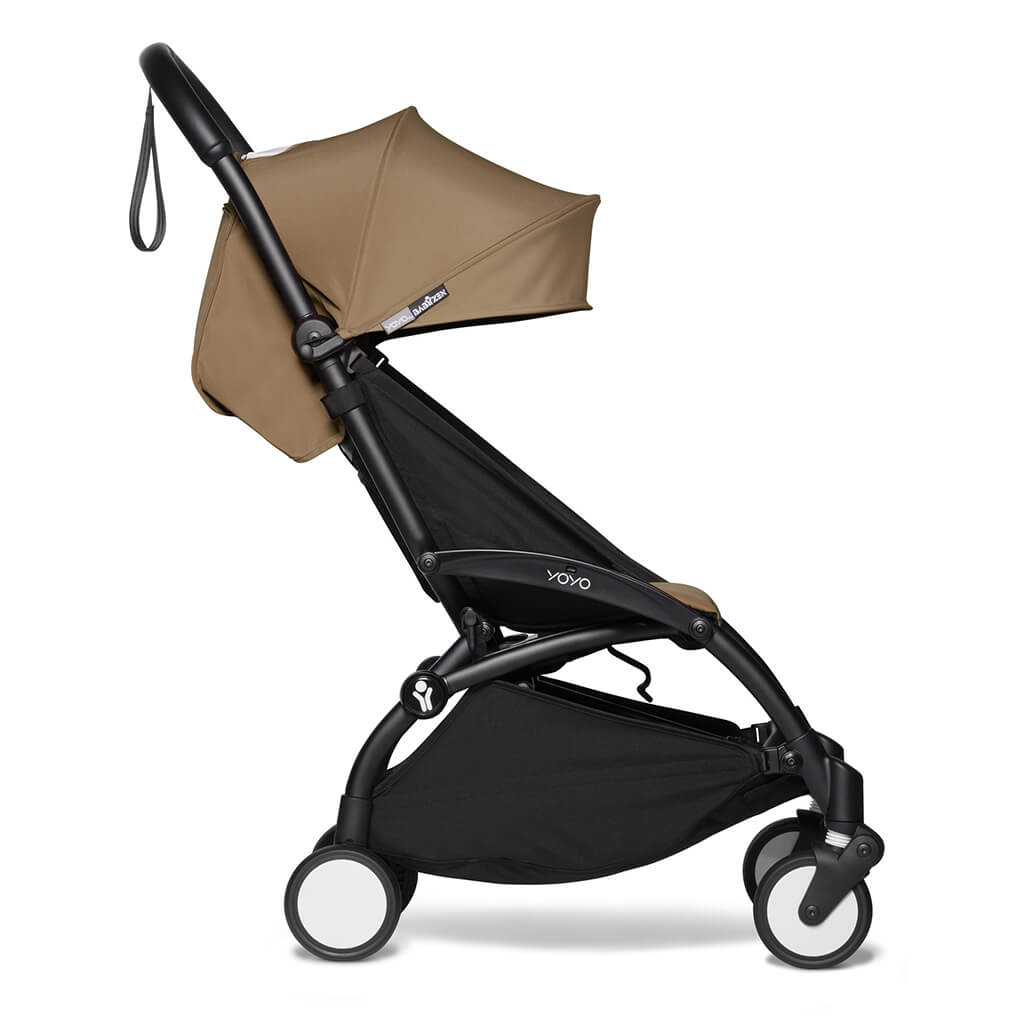 Color_Toffee | BABYZEN YOYO2 6+ Complete Stroller Black Frame Toffee | NINI and LOLI