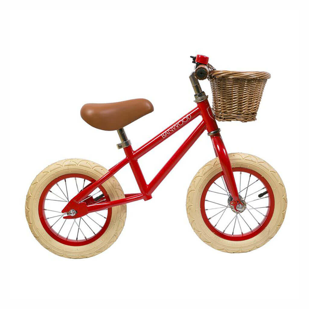 First Go Kids Balance Bike Red