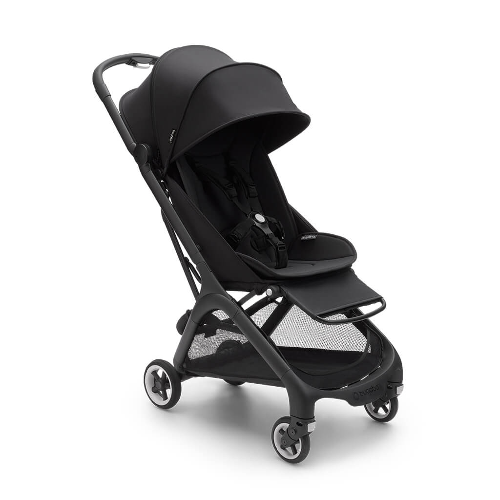 Color_Midnight Black | Bugaboo Butterfly Complete Stroller Black Black Midnight Black | NINI and LOLI