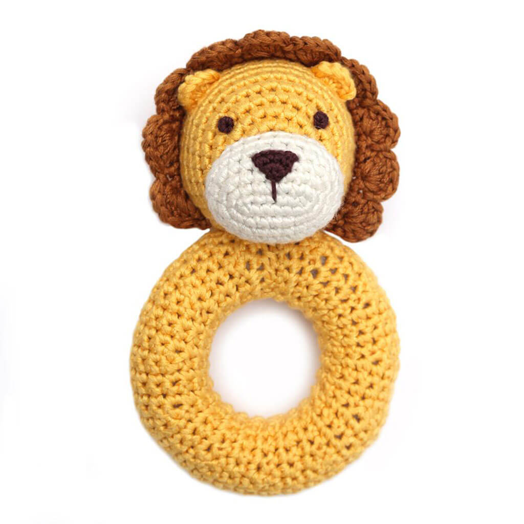 Ring Rattle Lion