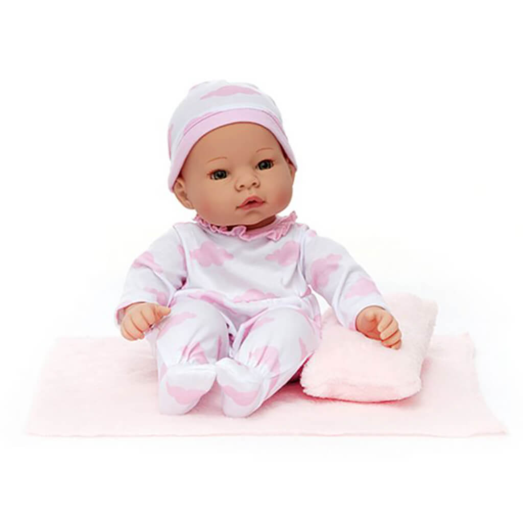 Newborn Baby Doll Pink Cloud Light Skin