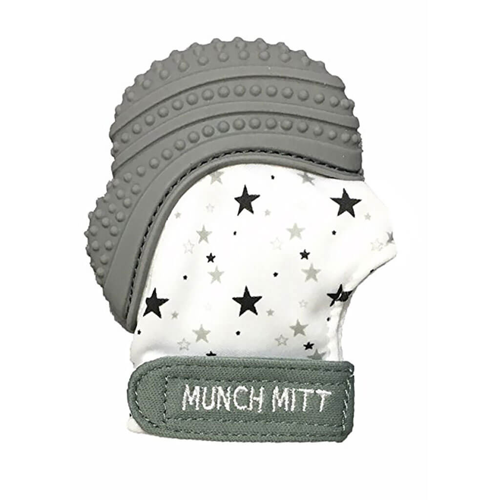 Malarkey Munch Mitt Grey/Stars
