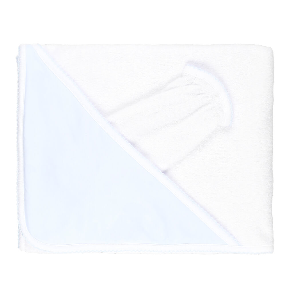 Basic Solid Towel Blue