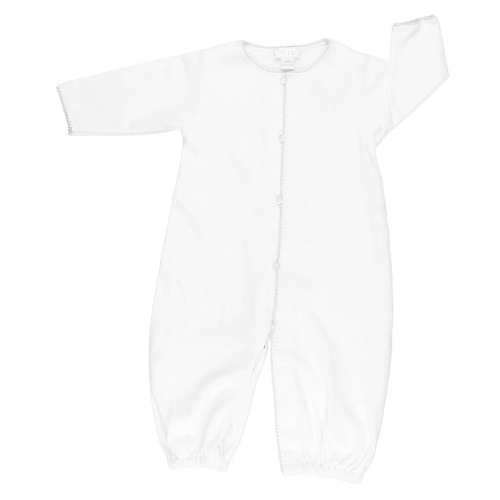 Nilo Baby Premier Converter Gown White Baby Clothes NINI and LOLI