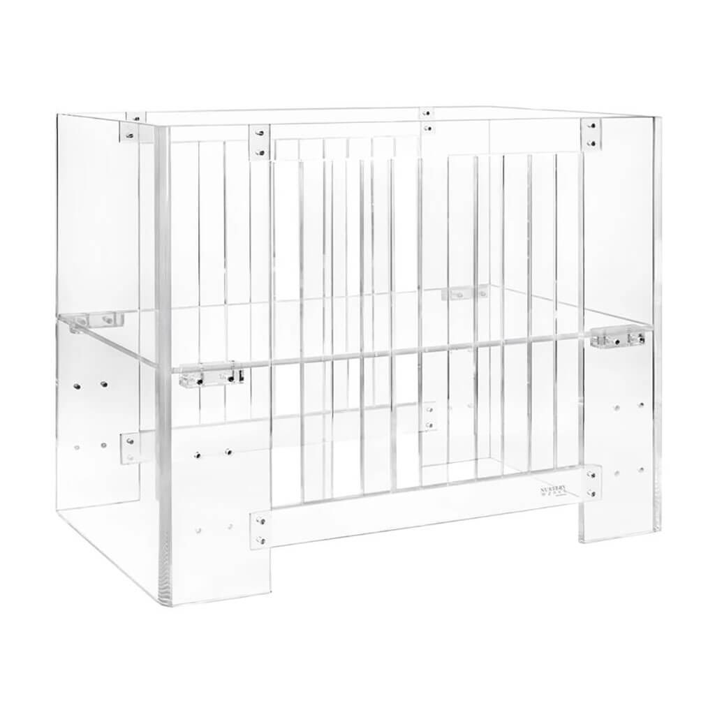 Mini Crib with Pure Core Mini Crib Mattress Nursery Works NINI and LOLI