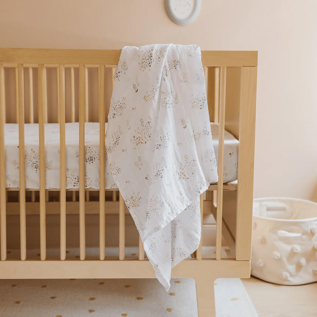 Petit Pehr Crib Sheet Flower Patch Crib Sheets NINI and LOLI