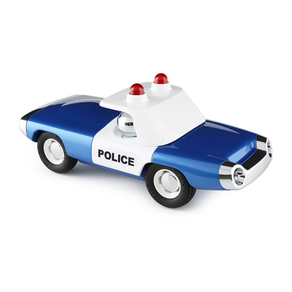 Playforever Maverick Heat Police Toy Car Blue