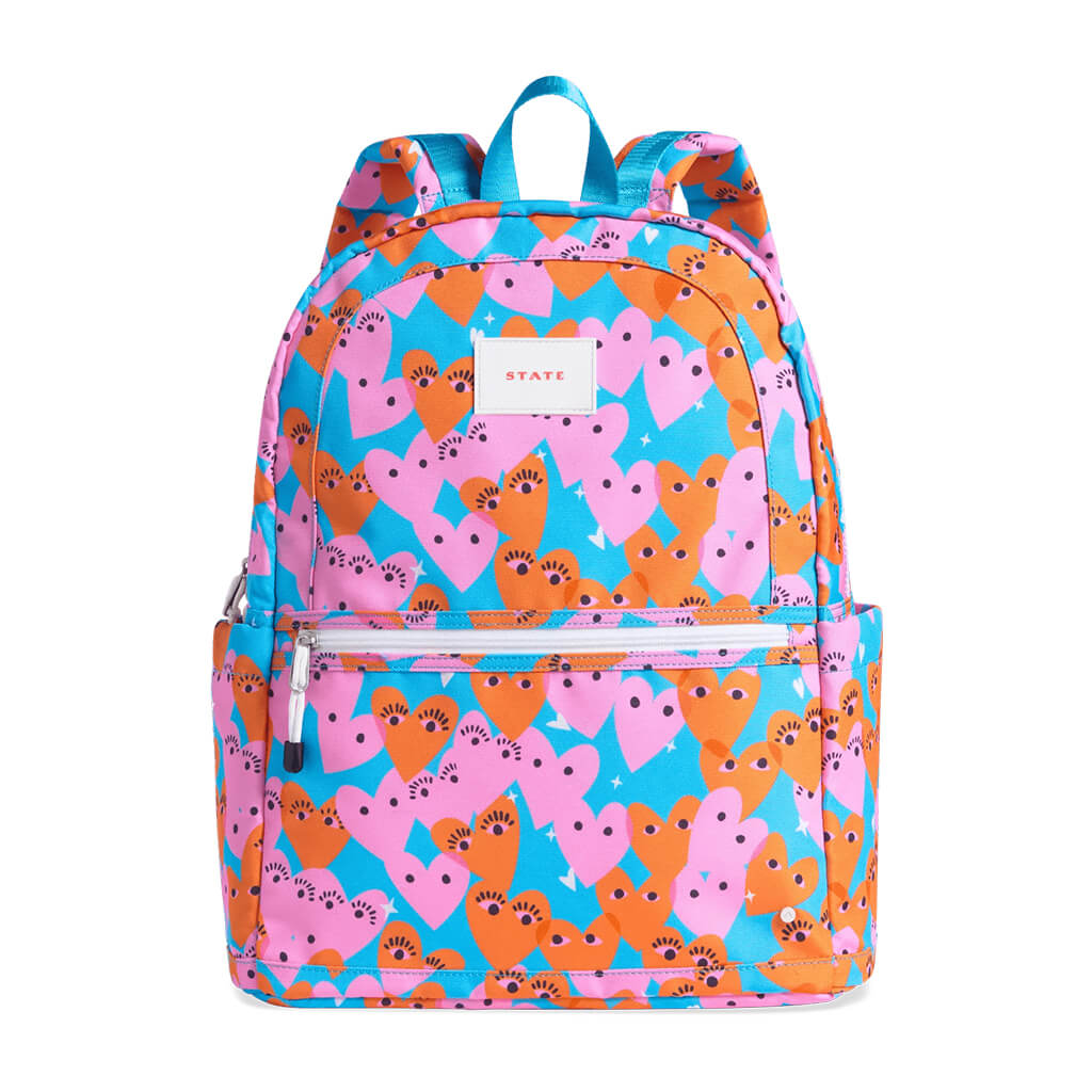 State Bags Kane Kids Large Backpack Hearts Gear NINI and LOLI