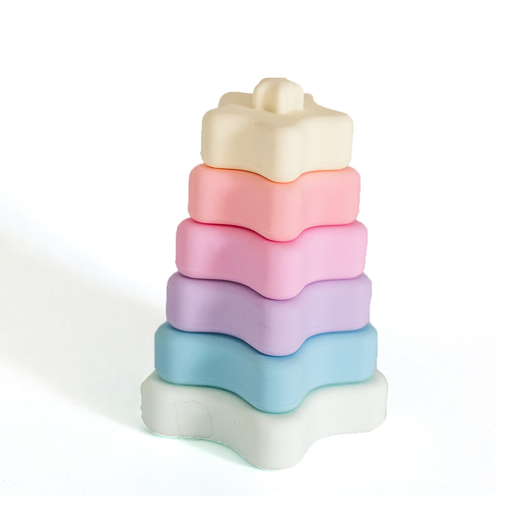 Silicone Stacking Toy Stella Star Bright