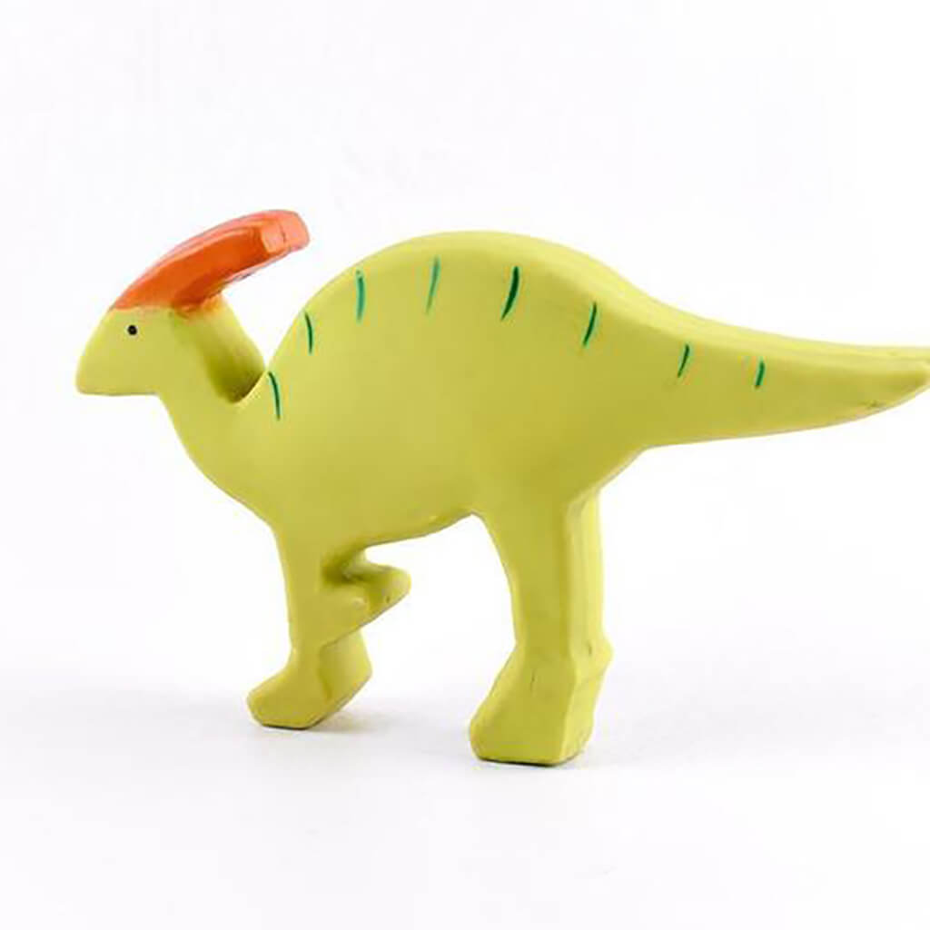 Baby Parasaurolophus Natural Rubber Toy