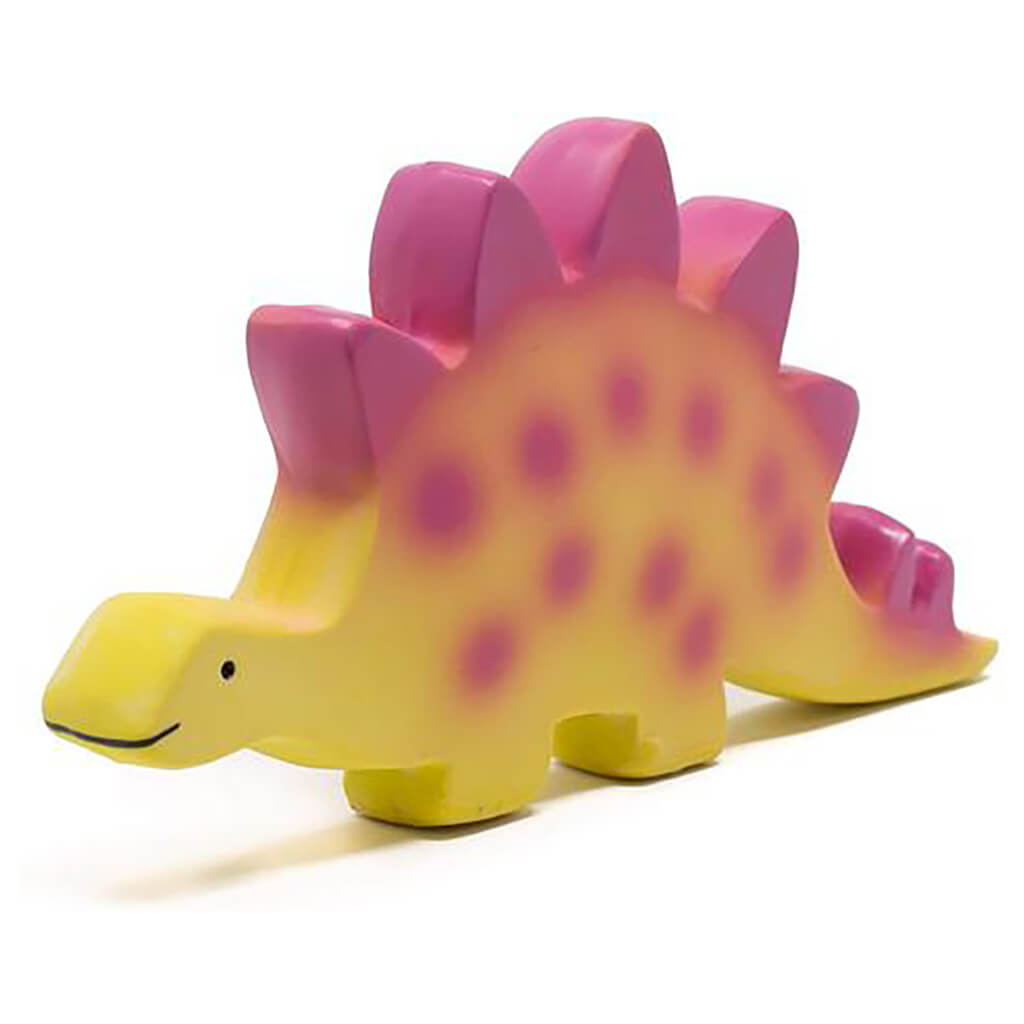 Baby Stegosaurus Natural Rubber Toy