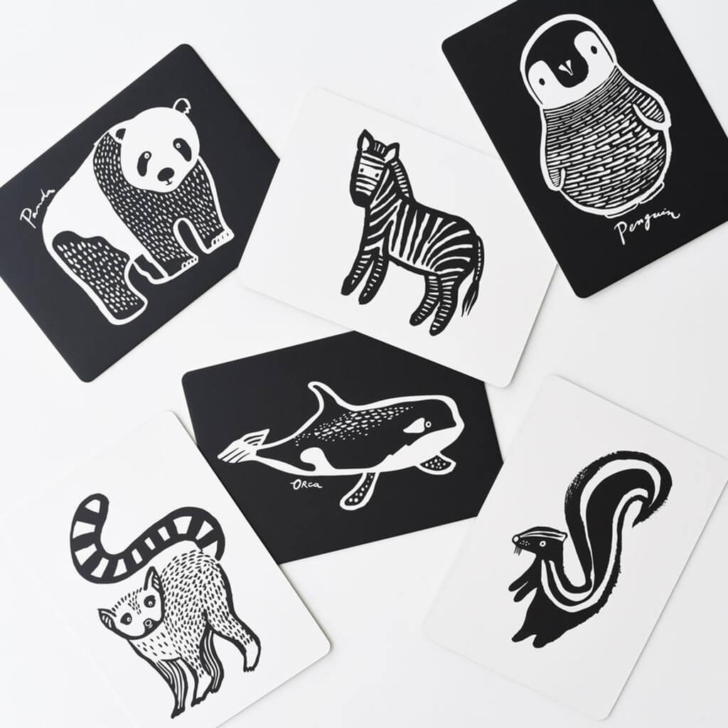 Art Cards for Baby Black and White Collection