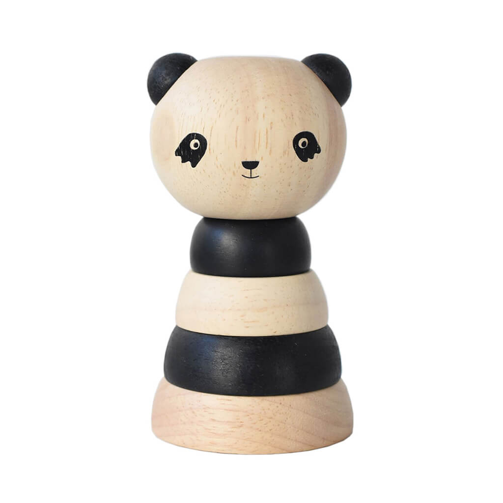Wooden Stacker Panda