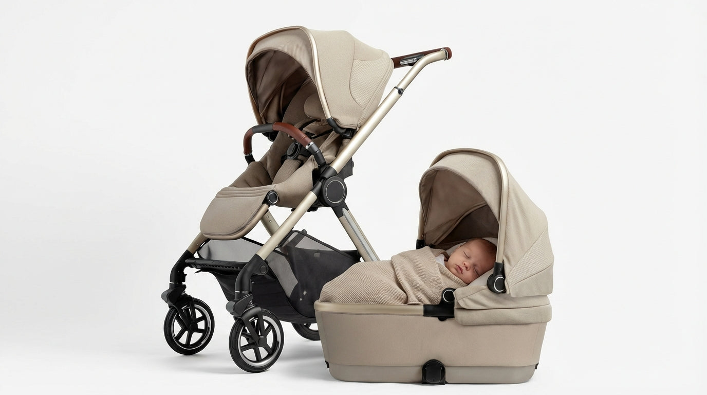 Can a Baby Sleep in a Sroller Bassinet Overnight?