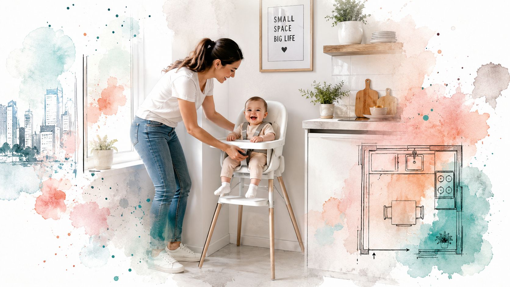 Best High Chair for Small Spaces: A Guide for Urban Living