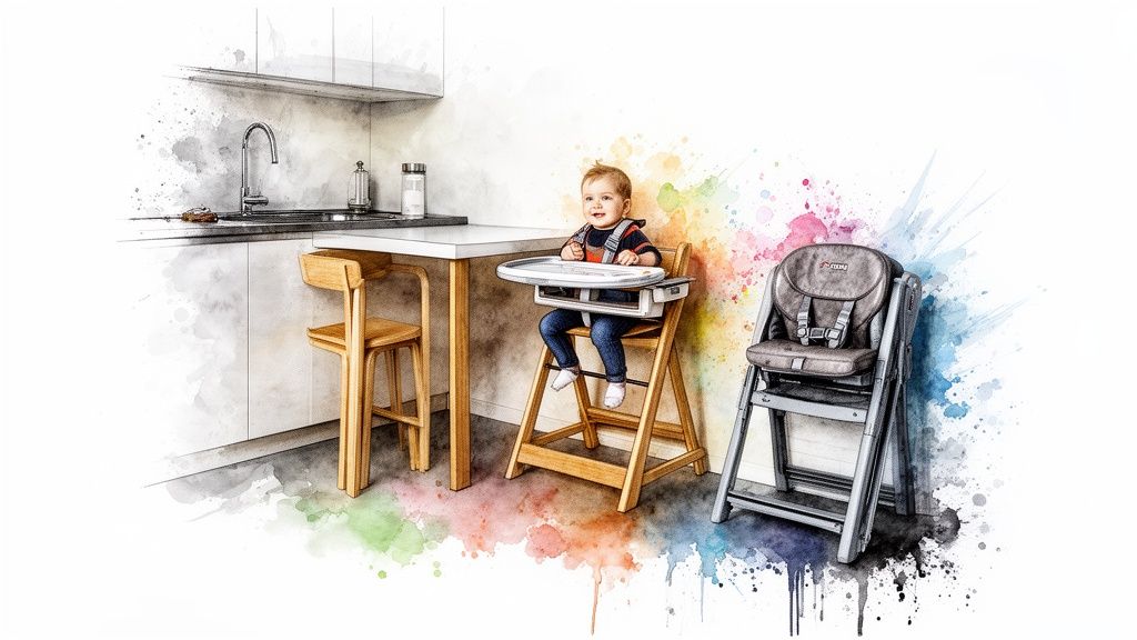 Best High Chairs for Small Spaces: Slim & Foldable Picks for Your Home ...