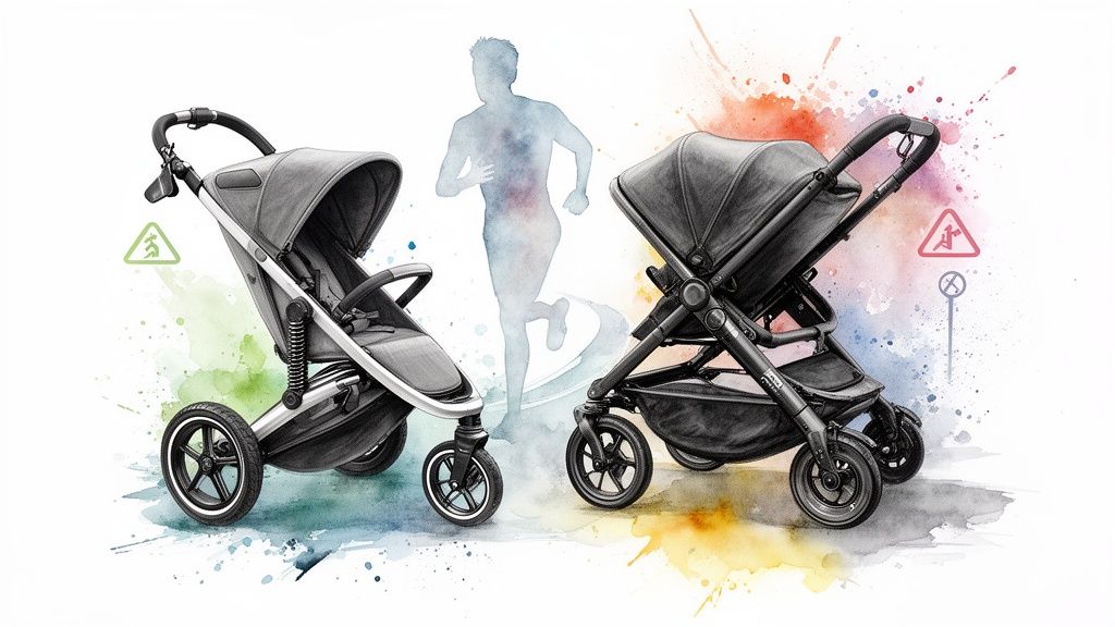 Comparing Jogging Strollers to Find Your Perfect Match – NINI and LOLI