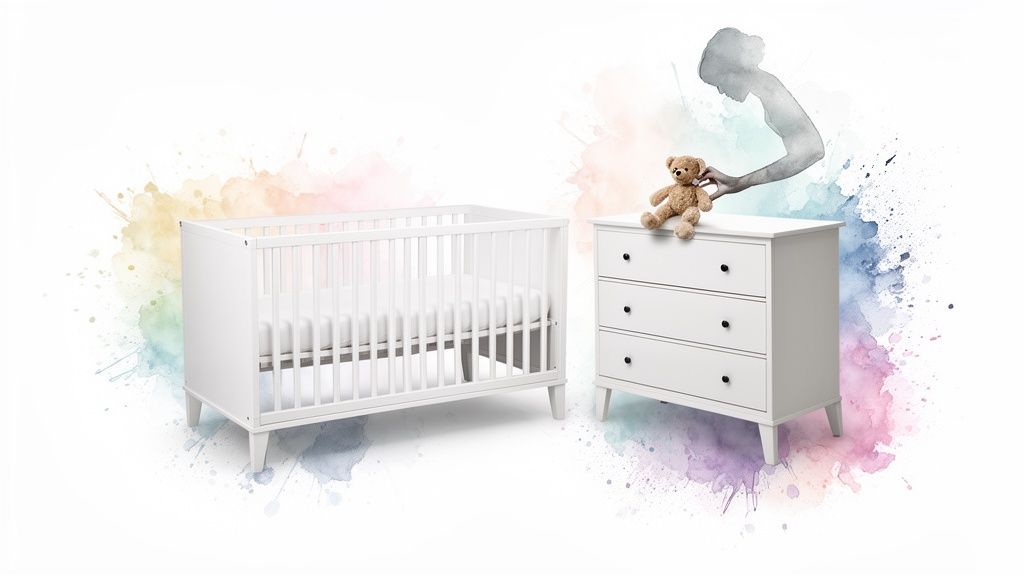 Choosing Your Perfect Crib and Dresser Set  NINI and LOLI