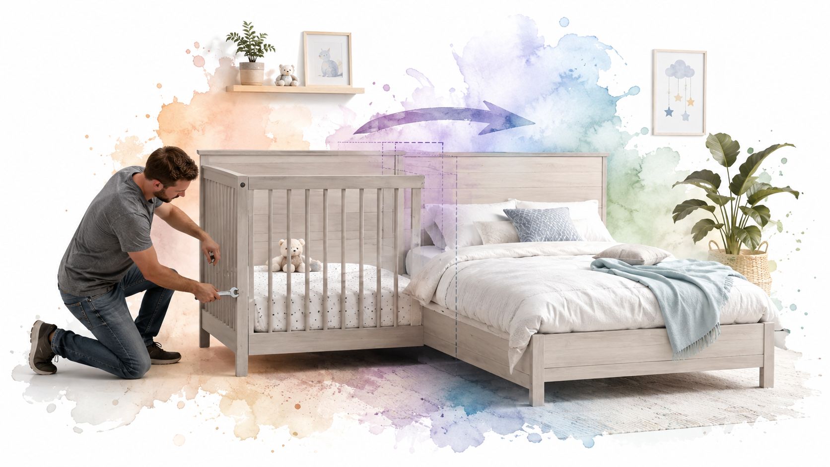 Crib Convert to Full Bed: Safe Guide
