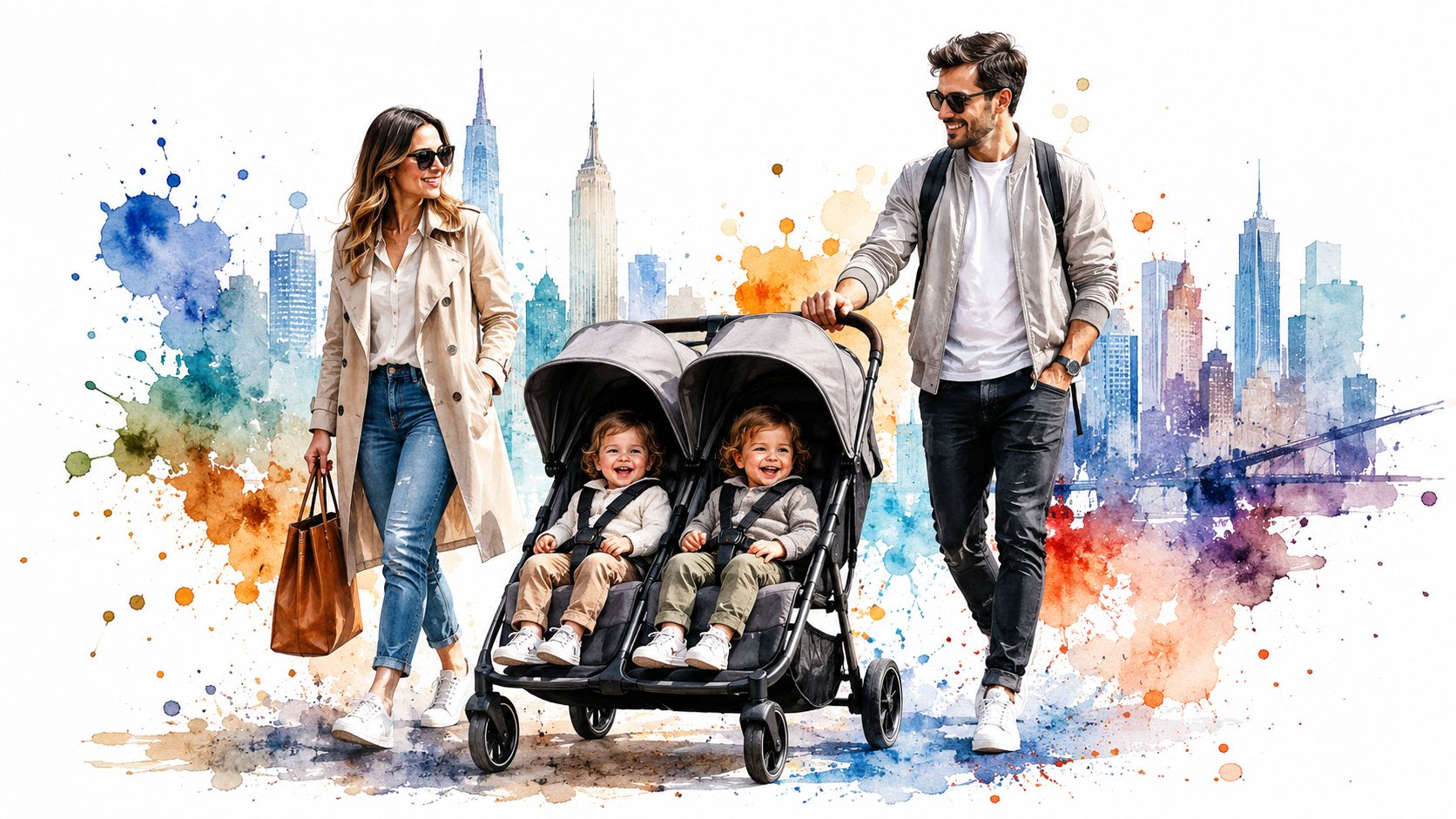 Best Light Double Stroller for Travel: 2026 Guide  NINI and LOLI