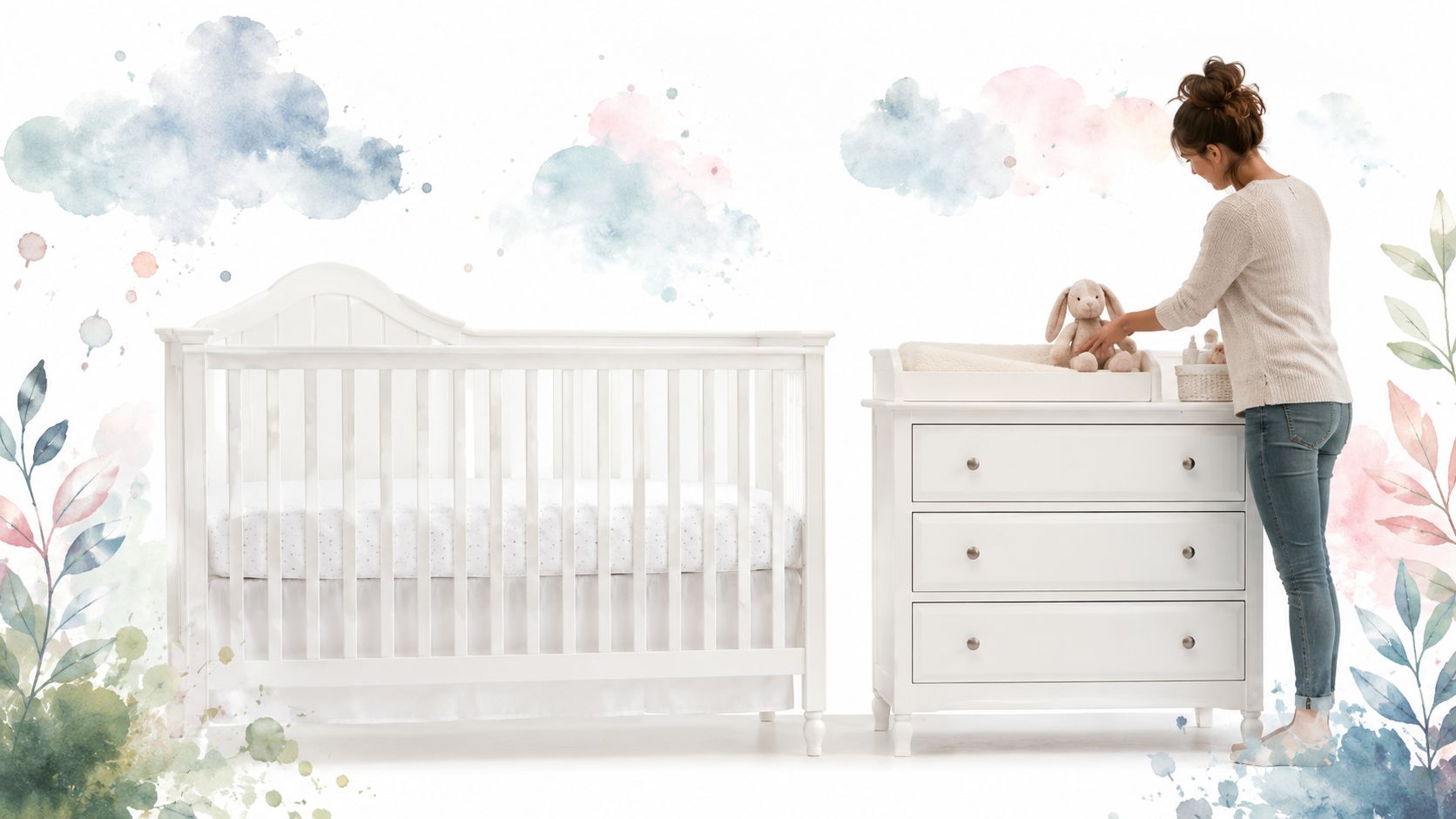 White Crib and Changing Table: A Parent's Buying Guide