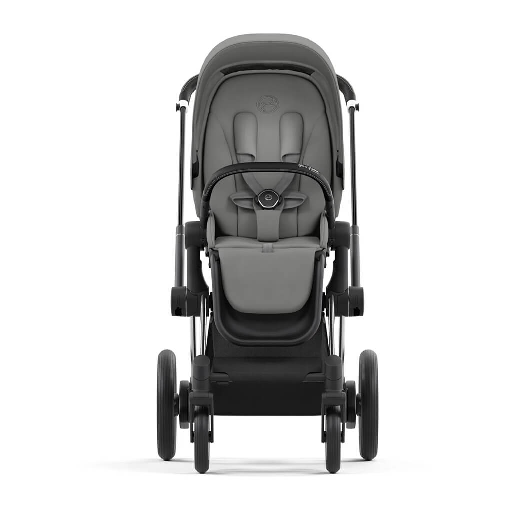 Color_Mirage Grey | e-Priam 2 Stroller Chrome/Black | NINI and LOLI