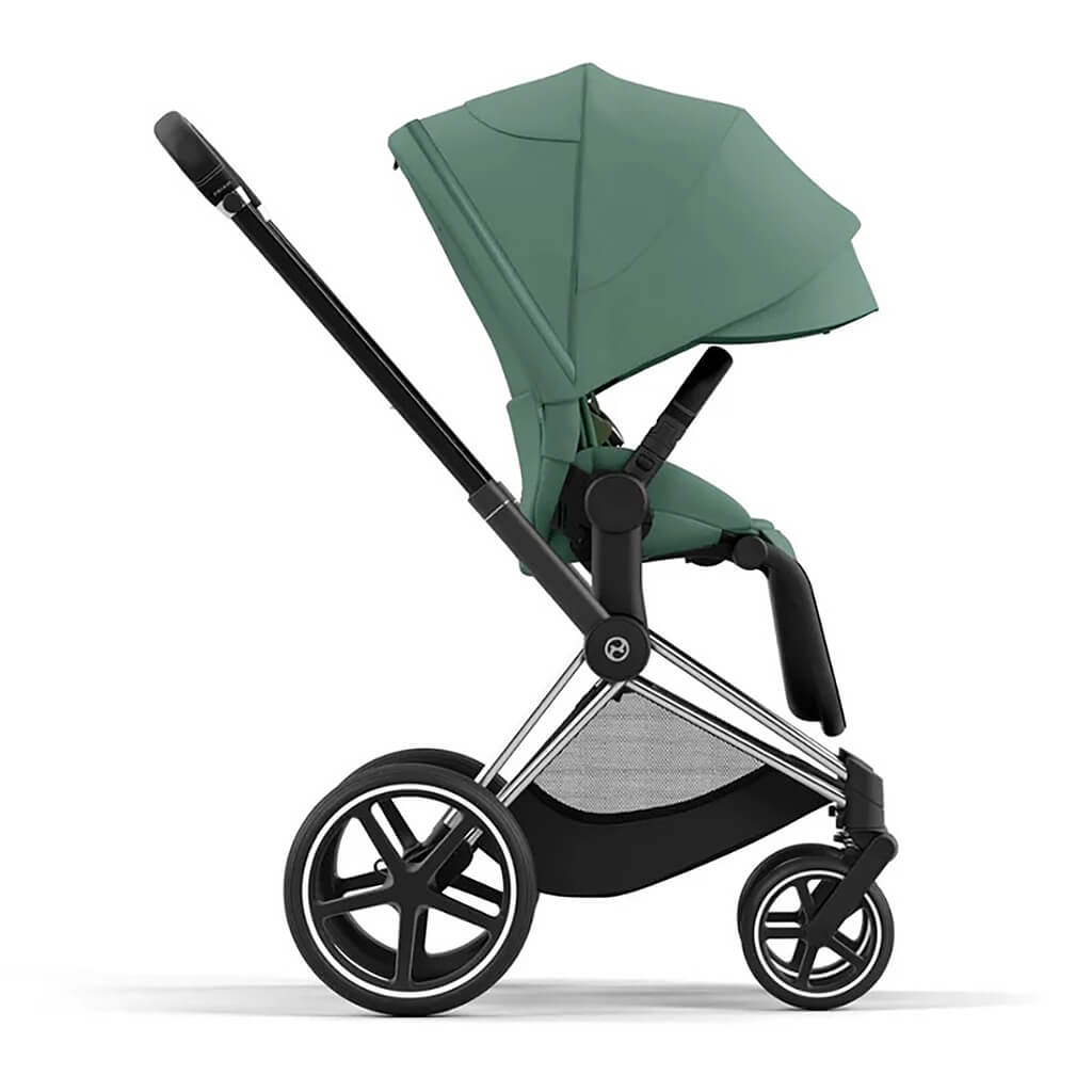 Color_Leaf Green | Priam 4 Stroller Chrome/Black | NINI and LOLI
