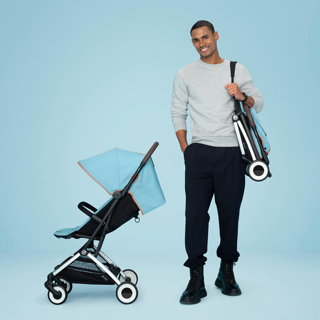 Orfeo Stroller Silver Frame - Floor Sample