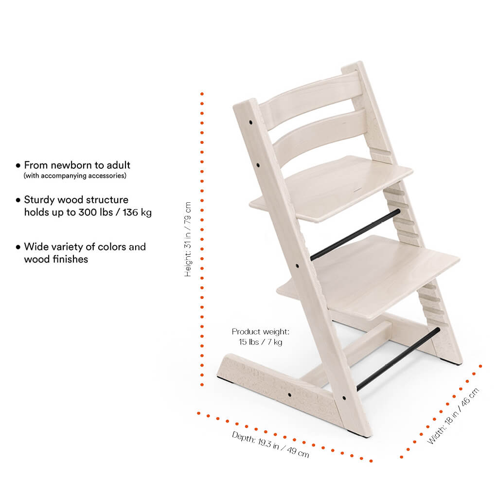 stokke belly bar Stokke Tripp Trapp Chair Beech Natural -