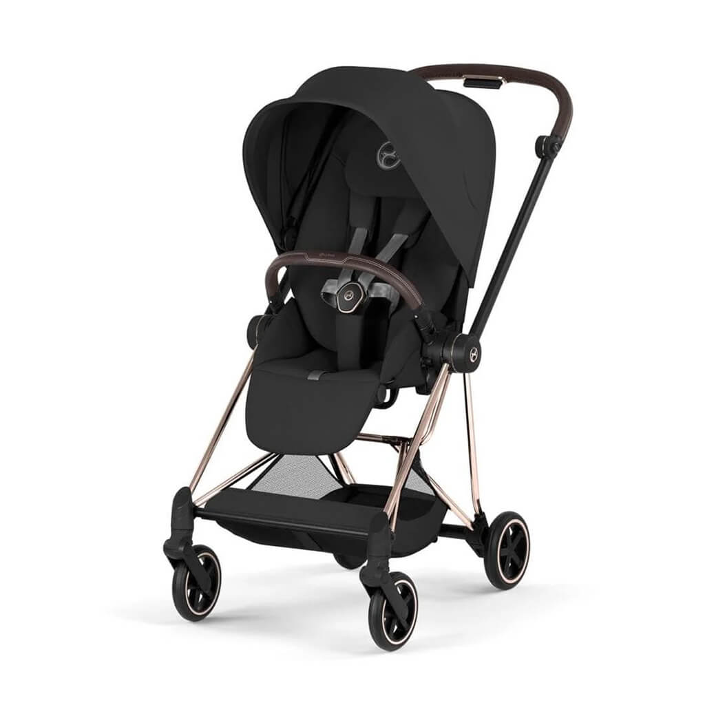 Color_Rose Gold Frame/Sepia Black | New Mios Stroller | NINI and LOLI