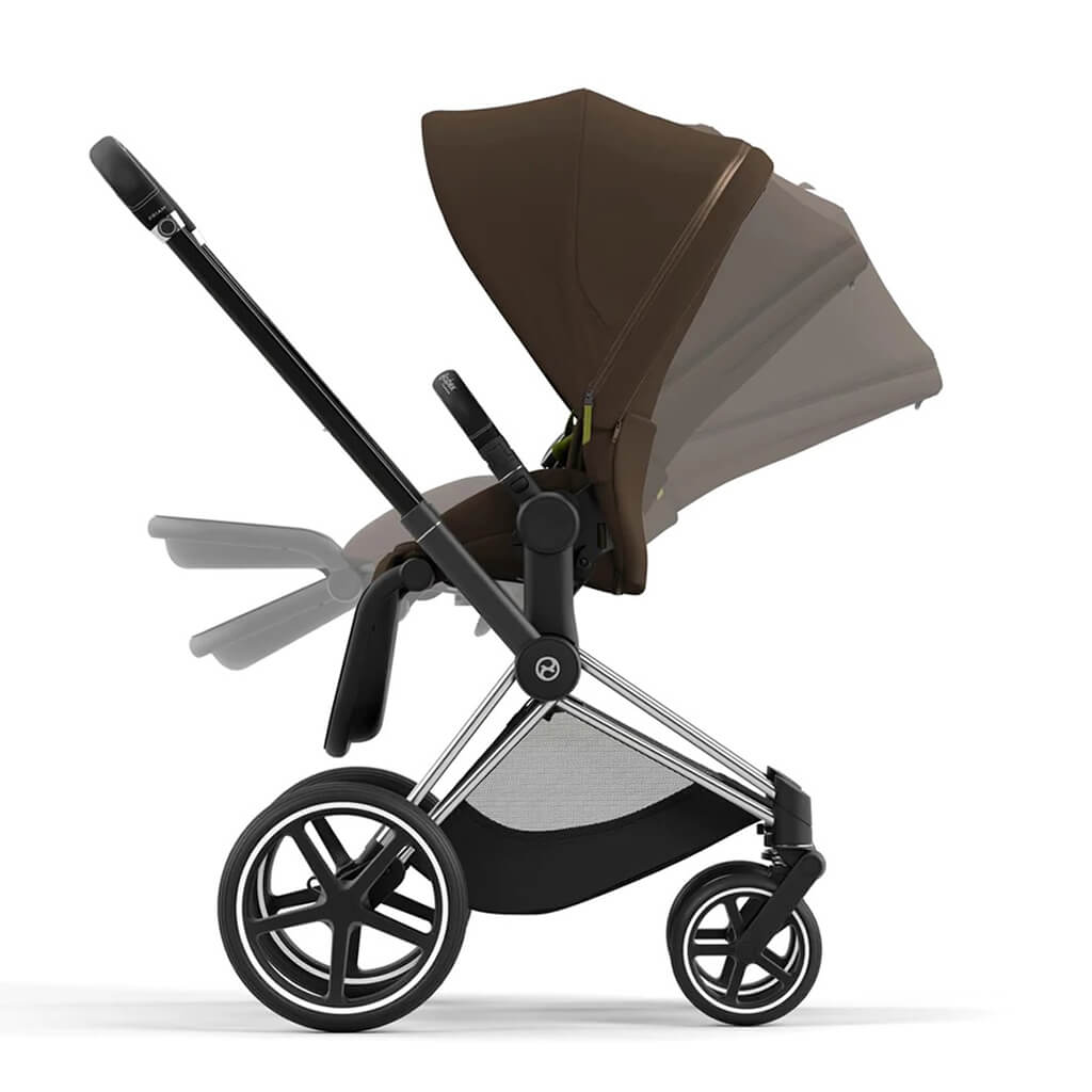 Color_Khaki Green | Priam 4 Stroller Chrome/Black | NINI and LOLI