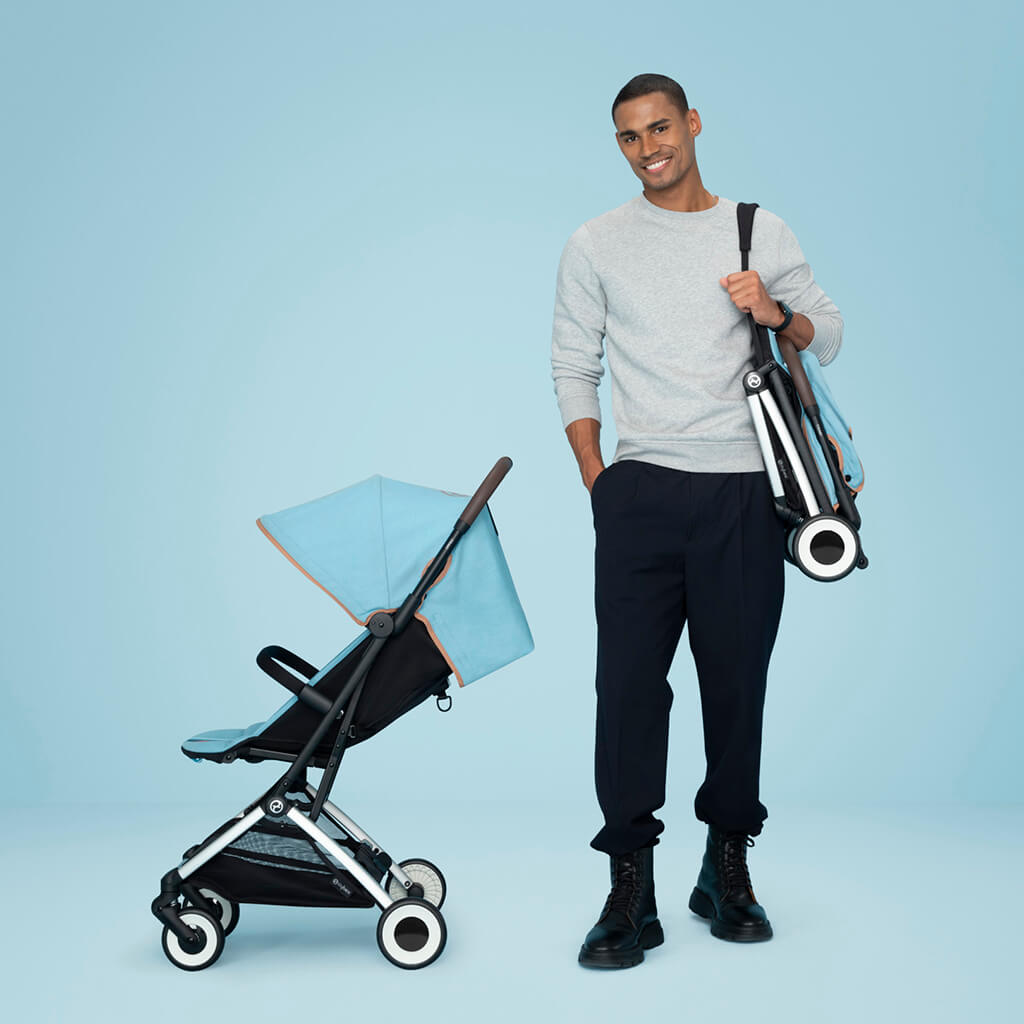 Orfeo Stroller Silver Frame - Floor Sample