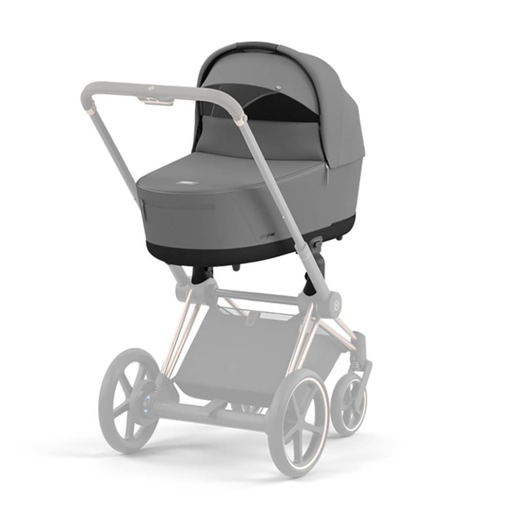 Color_Mirage Grey | Priam 4/e-Priam 2 Lux Carry Cot | NINI and LOLI