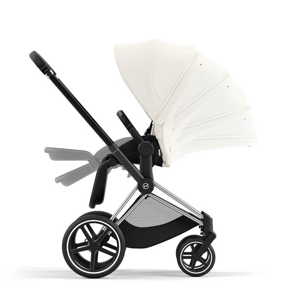 Color_Off White | Priam 4 Stroller Chrome/Black | NINI and LOLI