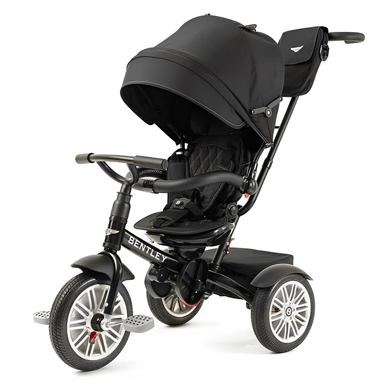 Color_Onyx Black | 6 in 1 Stroller Tricycle | NINI and Loli Altex