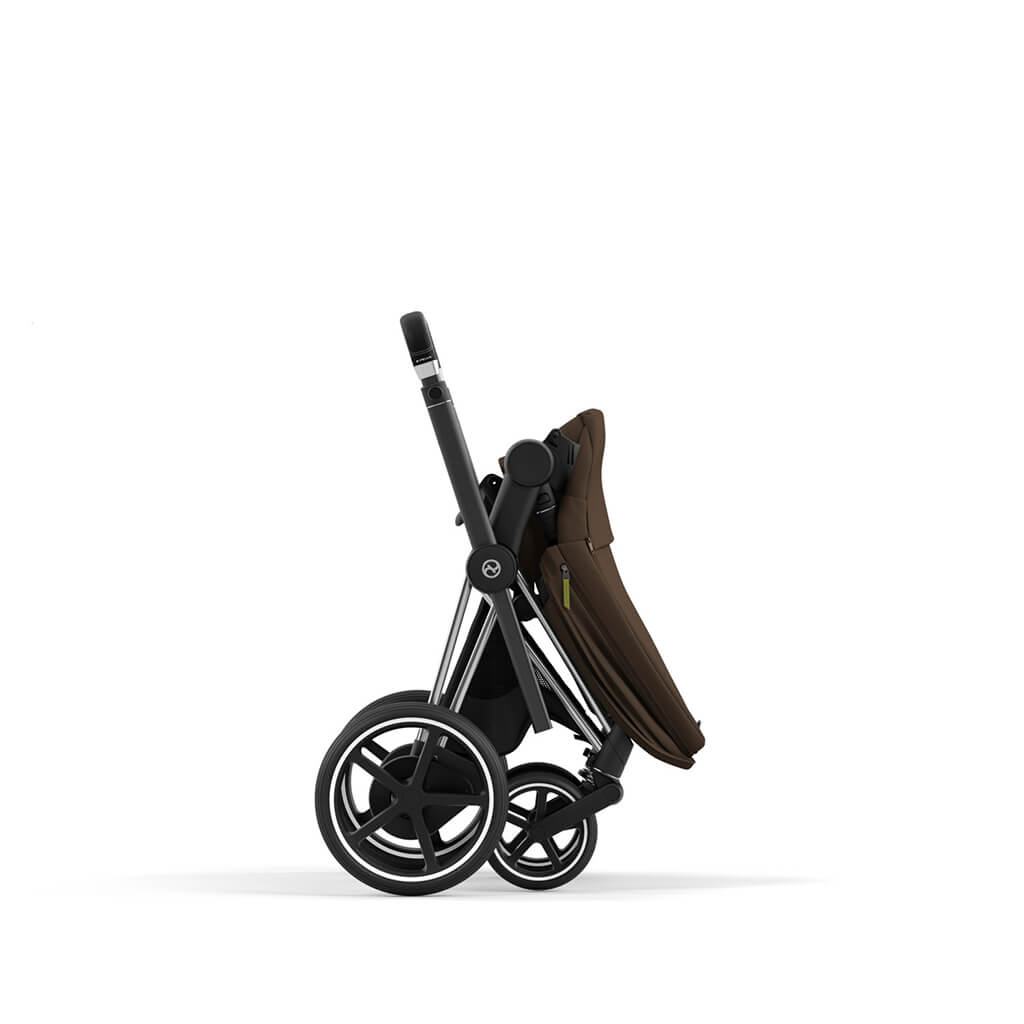 Color_Khaki Green | e-Priam 2 Stroller Chrome/Black | NINI and LOLI
