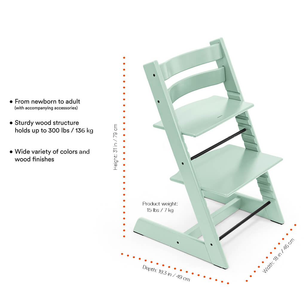 stokke tripp trapp high chair soft mint Stokke Tripp Trapp Chair Beech Natural -