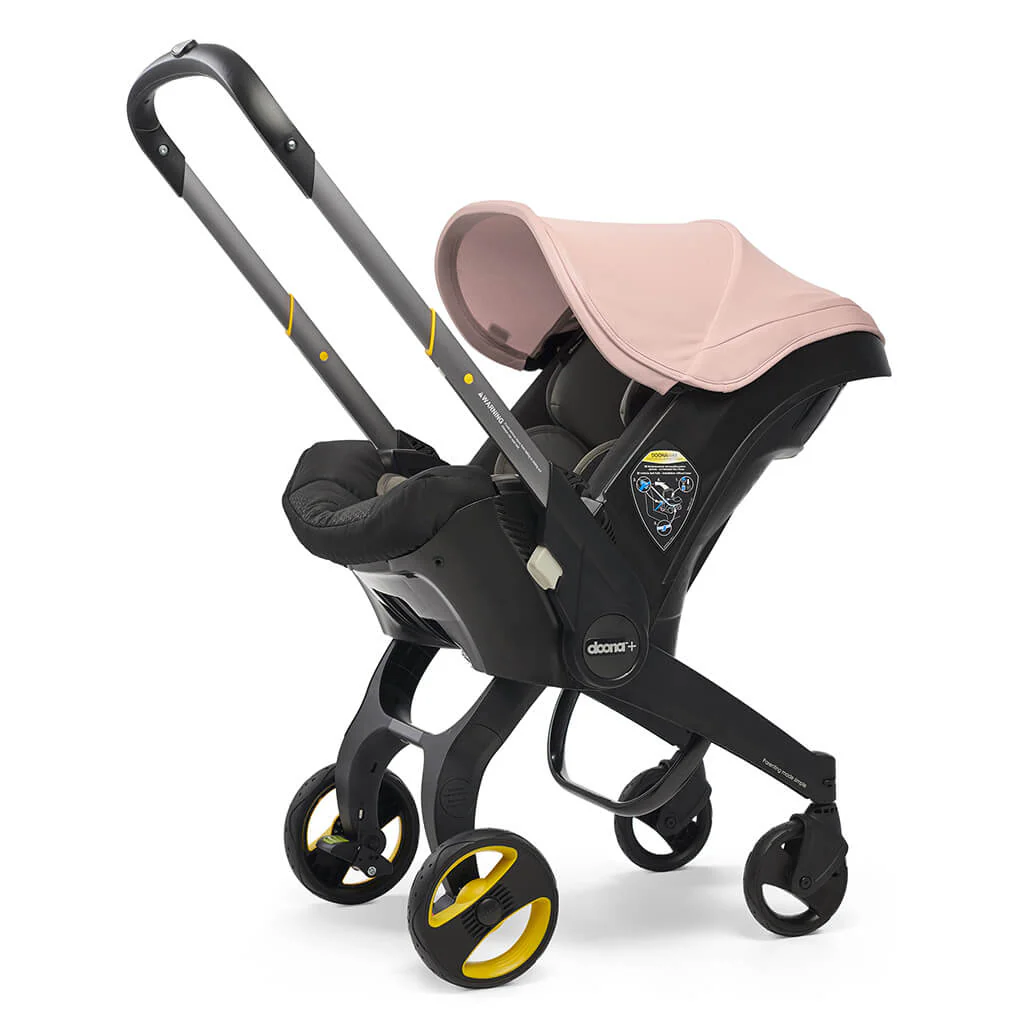 All-in-One Infant Car Seat/Stroller Blush Pink