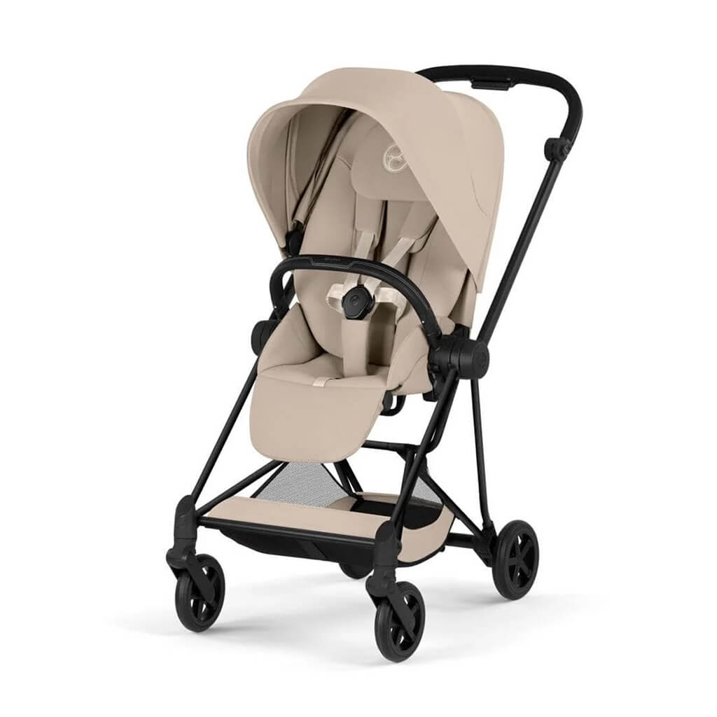 Color_Matte Black Frame/Cozy Beige | New Mios Stroller | NINI and LOLI