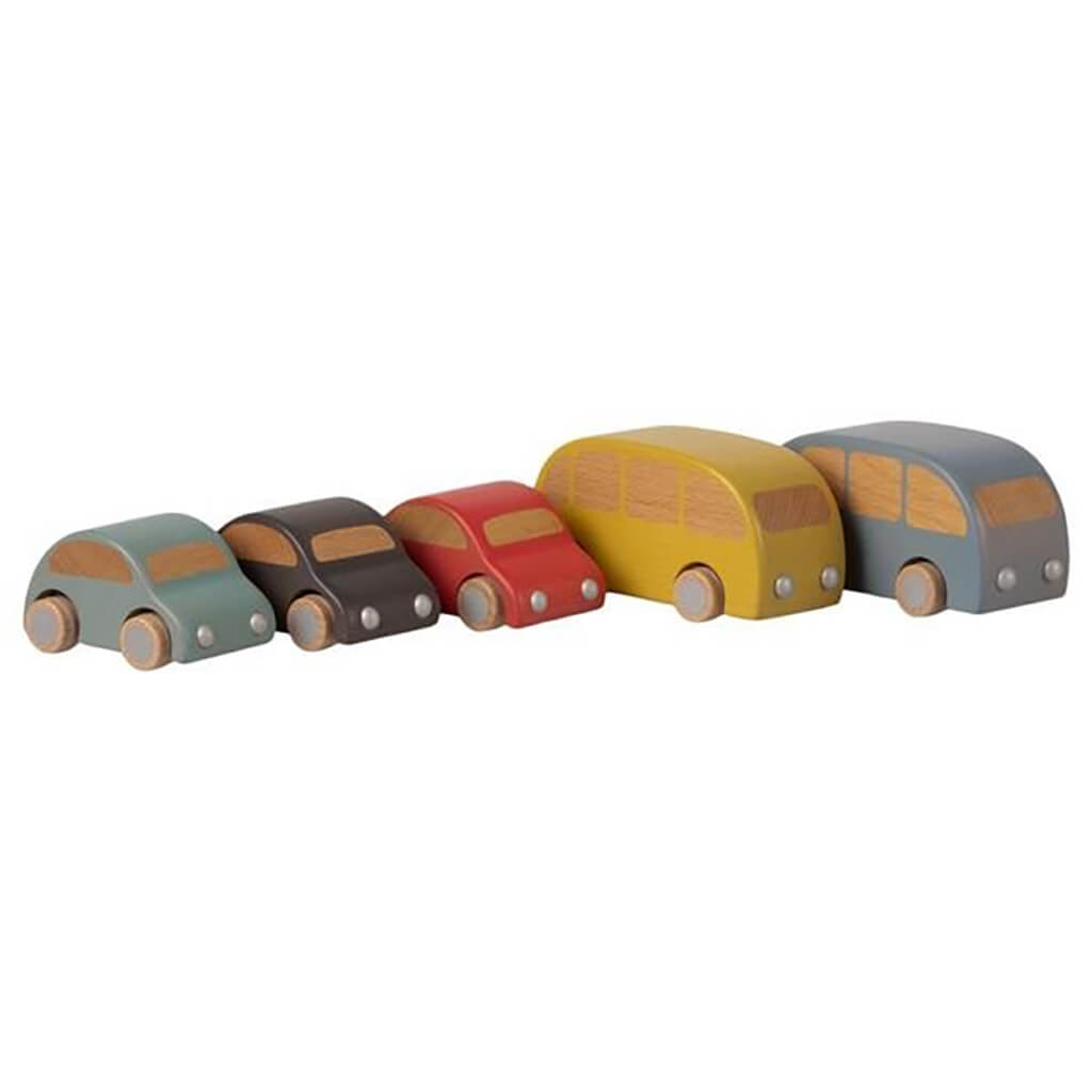 MLG Wooden Car Toy Light Blue